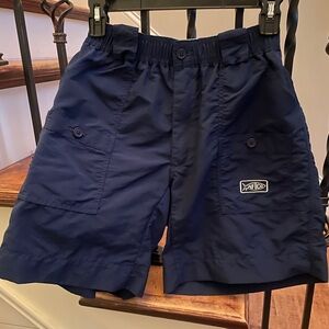 AFTCO Men's Dark Blue Cargo Shorts